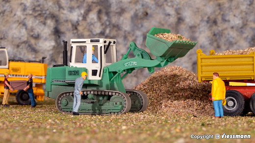 H0 LIEBHERR Raupe 631 SchwarzBau
