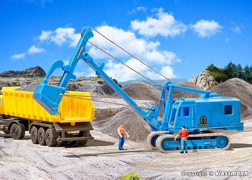 N MENCK Bagger mit Tieflöffel