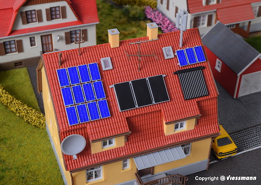 H0 Deko-Set Solar, Röhren, Photovoltaik