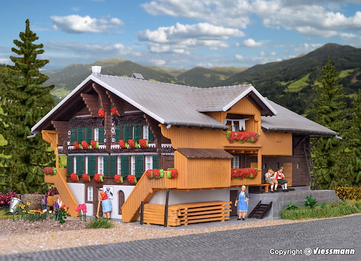 H0 Bauernhof Simmental