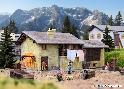 H0 Berghaus Palü in Grevasalvas