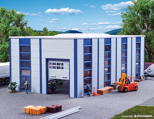 H0 Lager-/ Industriehalle, modern