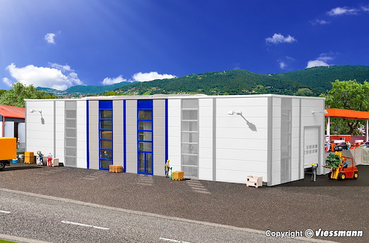 H0 Erweiterungs-Set für Lager-/ Industriehalle 39250