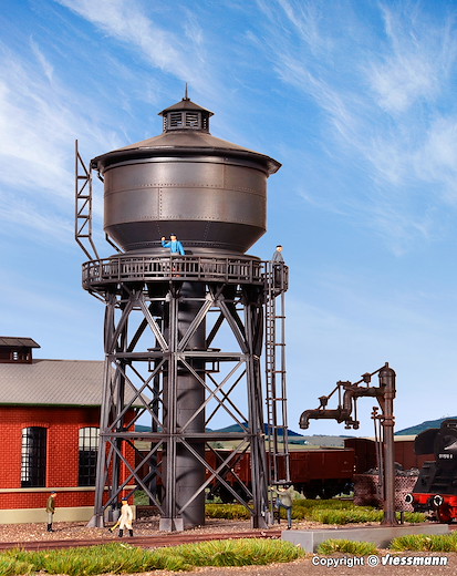 H0 Wasserturm mit Befüllkran