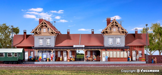H0 Bahnhof Fürstenberg