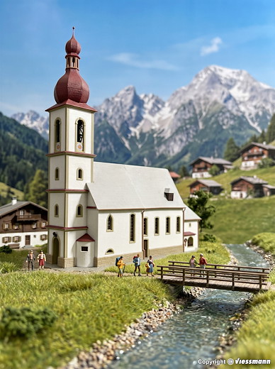 H0 Kirche in Ramsau