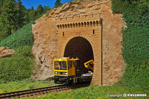 H0 Tunnelportal, eingleisig, 2 Stück