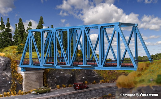H0 Kastenbrücke, gerade