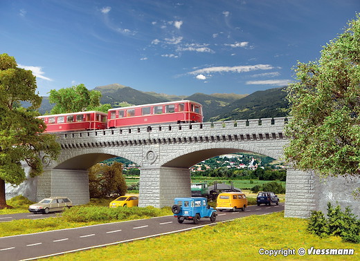 H0 Steinbogenbrücke
