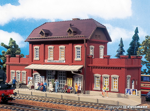H0 Bahnhof Kleckersdorf