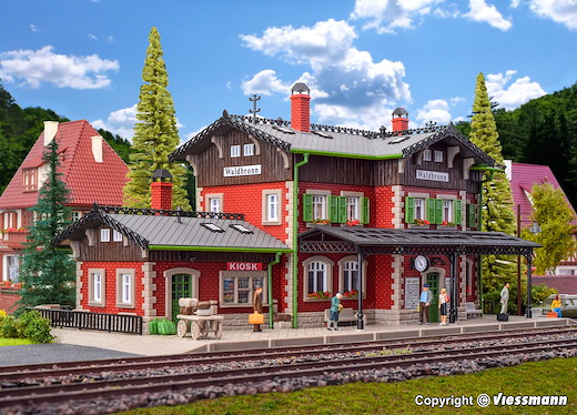 H0 Bahnhof Waldbronn