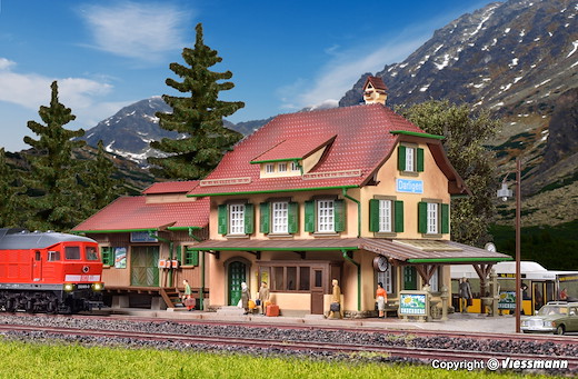 H0 Bahnhof Därligen