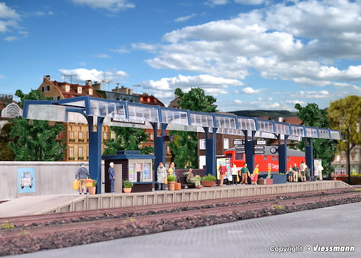 H0 Bahnsteig