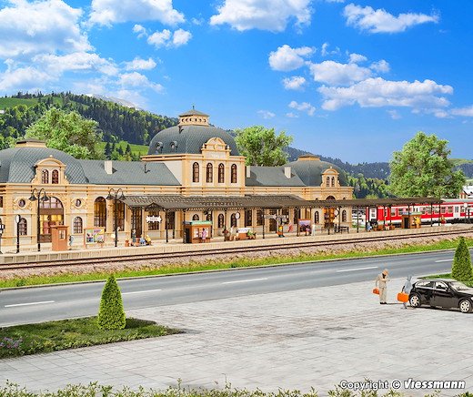 H0 Bahnsteig Baden