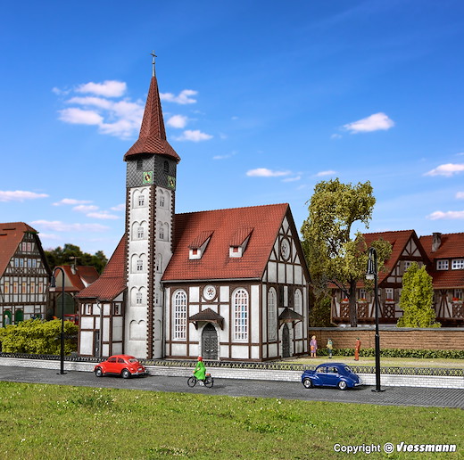 H0 Fachwerkkirche Altbach