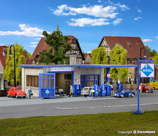 H0 ARAL-Tankstelle