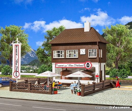 H0 Brauerei Zum alten Stellwerk