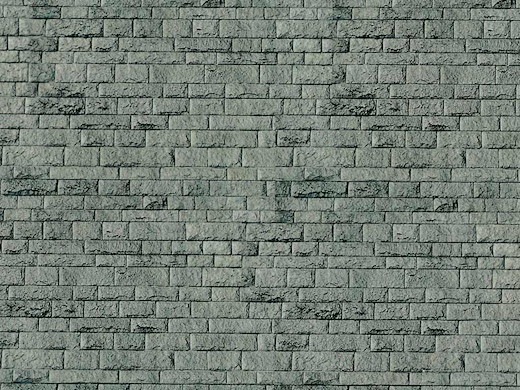 N Mauerplatte Porphyr aus Karton, 25 x 12,5 cm, 10 Stück