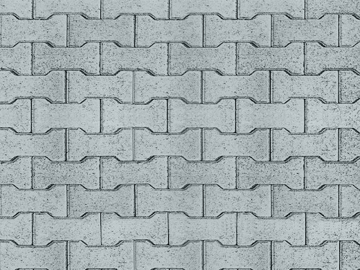 N Gehwegplatte Knochensteine aus Karton, 25 x 12,5 cm, 10 Stück