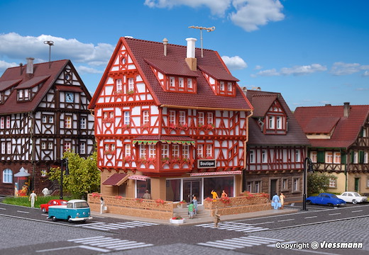 N Boutique mit Inneneinrichtung und LED-Beleuchtung, Funktionsbausatz