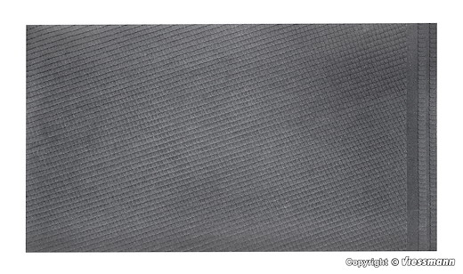 G Dachplatte Schiefer aus Steinkunst, L 58 x B 95 cm