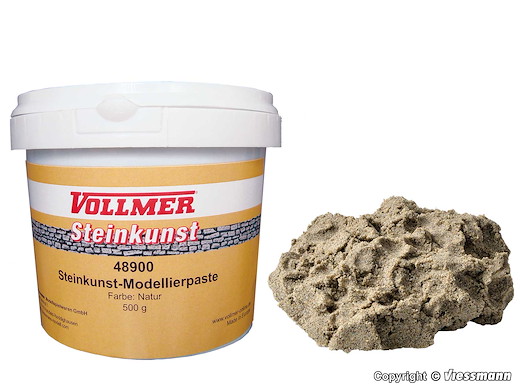 Steinkunst-Modellierpaste, Farbe Natur, 500 g