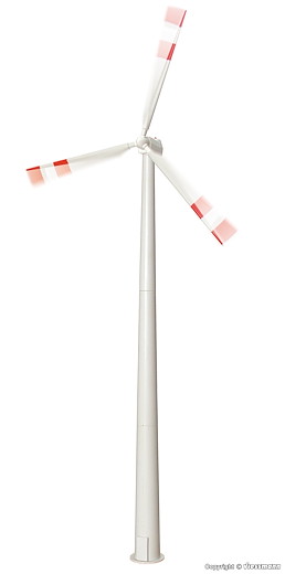 H0 Windrad mit drehenden Flügeln