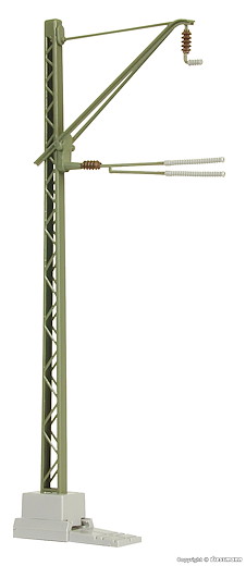 H0 Reichsbahnmast mit Doppelausleger