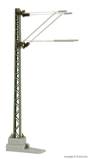 TT Streckenmast mit Doppelausleger