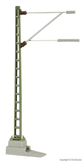 N Streckenmast, 10 Stück - ersetzt 43103