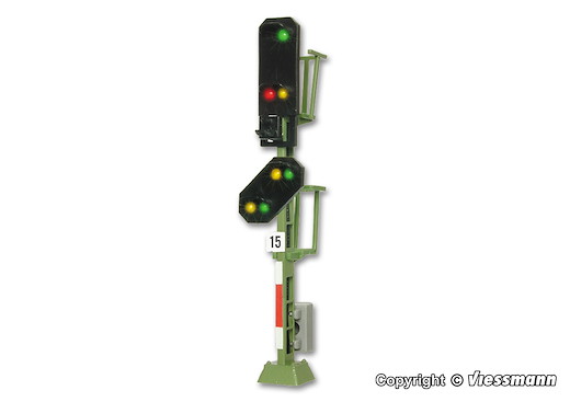 TT Licht-Einfahrsignal mit Vorsignal