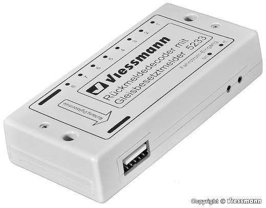 Rückmeldedecoder mit Gleisbesetztmelder