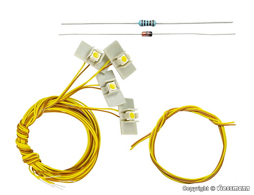 Beleuchtungs-Set für kibri Garage Haus Anna 38338