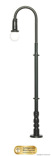 H0 Bogenleuchte, LED warmweiss