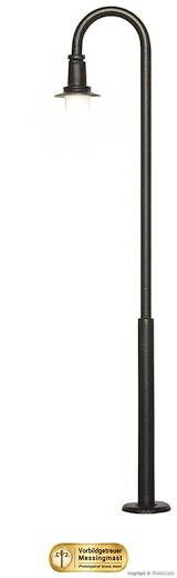 H0 Bogenleuchte, LED warmweiss - ersetzt 61402