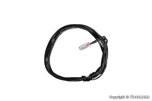Glühlampe klar T 3/4, Ø 2,3 mm, 16 V, 30 mA, 2 Kabel