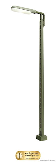 H0 Bahnhofsleuchte Wallau, LED weiss
