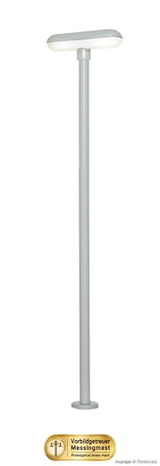 H0 Bahnsteigleuchte, 2 LEDs weiß