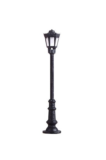 N Nostalgische Parklaterne, LED warmweiss