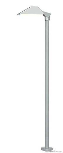 N Moderne Bahnsteigleuchte, LED weiss