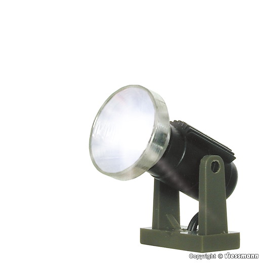 N Flutlichtstrahler nieder, LED weiss