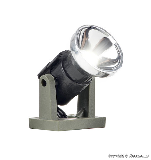 TT Flutlichtstrahler nieder, LED weiss
