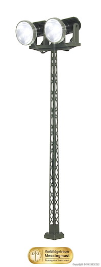 TT Flutlichtstrahler doppelt, 2 LEDs weiss