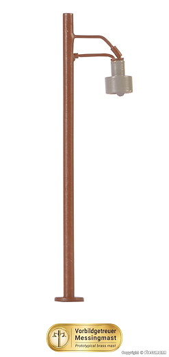 TT Holzmastleuchte, LED warmweiss