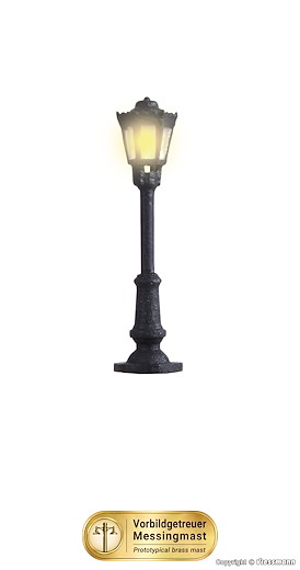 Z Nostalgische Parklaterne, LED warmweiss