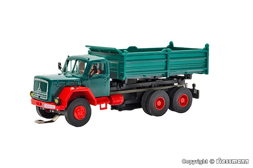 H0 MAGIRUS DEUTZ 3-achs Muldenkipper, Funktionsmodell