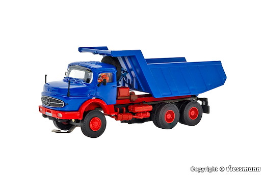 H0 MB Rundhauber 3-achs mit MEILLER Gesteinsmulde, Funktionsmodell