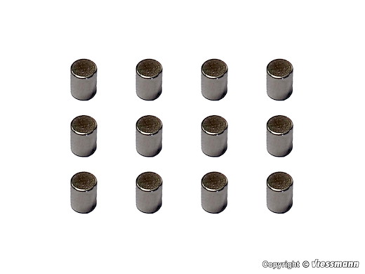 Dauermagnete, 12 Stück