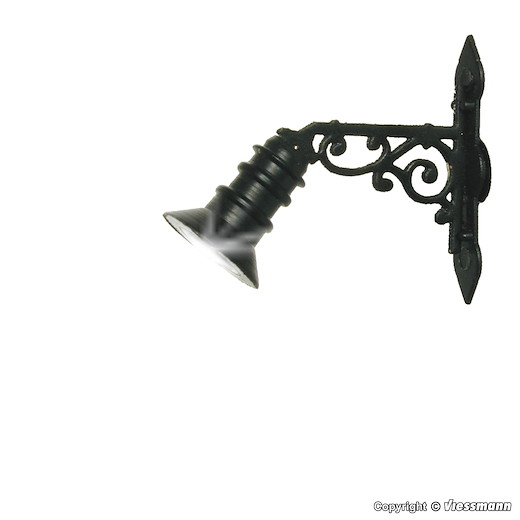 0 Wandlaterne, LED warmweiss