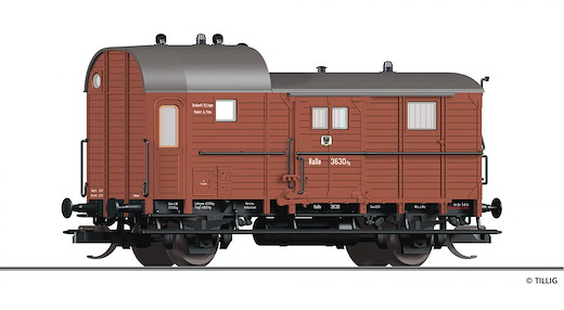 Güterzug-Packwagen Pg K.P.E.V.